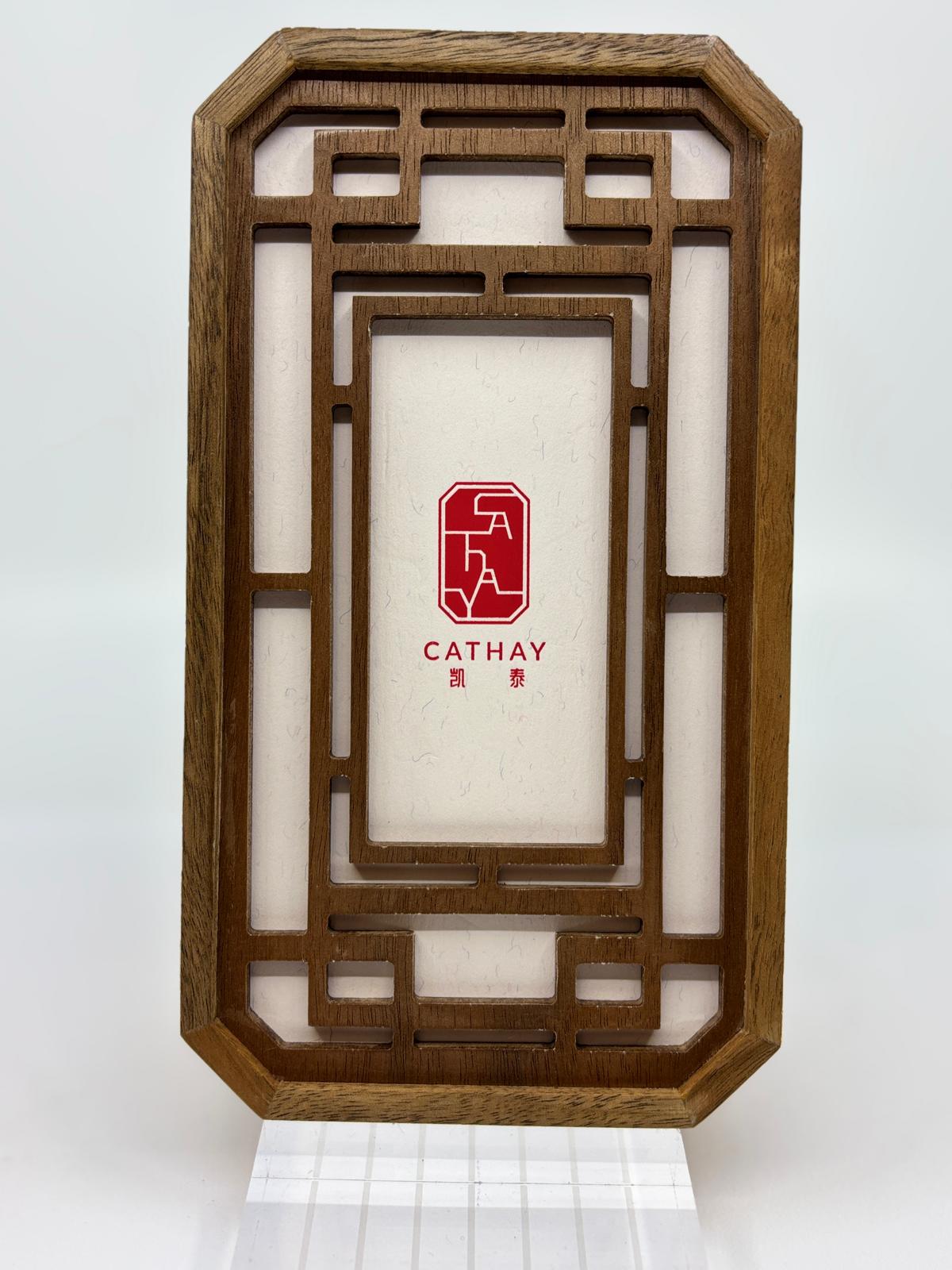 Cathay Pens Walnut Wood Display Box
