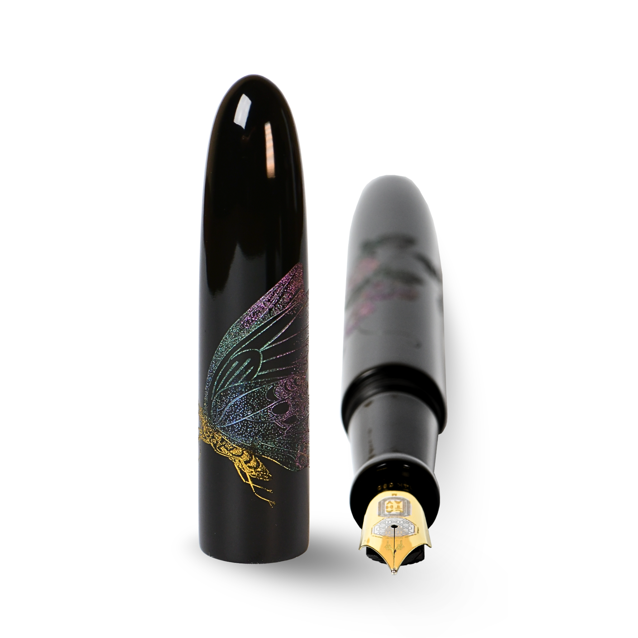 Cigar+ Chinkin Butterfly Morning glory 雪茄+-戧金