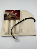 Hand-Made Silk Pen Pouch - In Echoed Time 撫今追昔