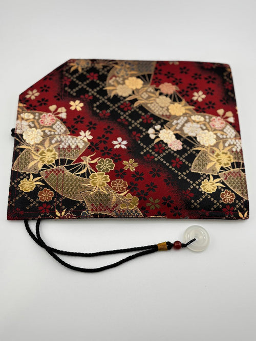Hand-Made Silk Pen Pouch - In Echoed Time 撫今追昔