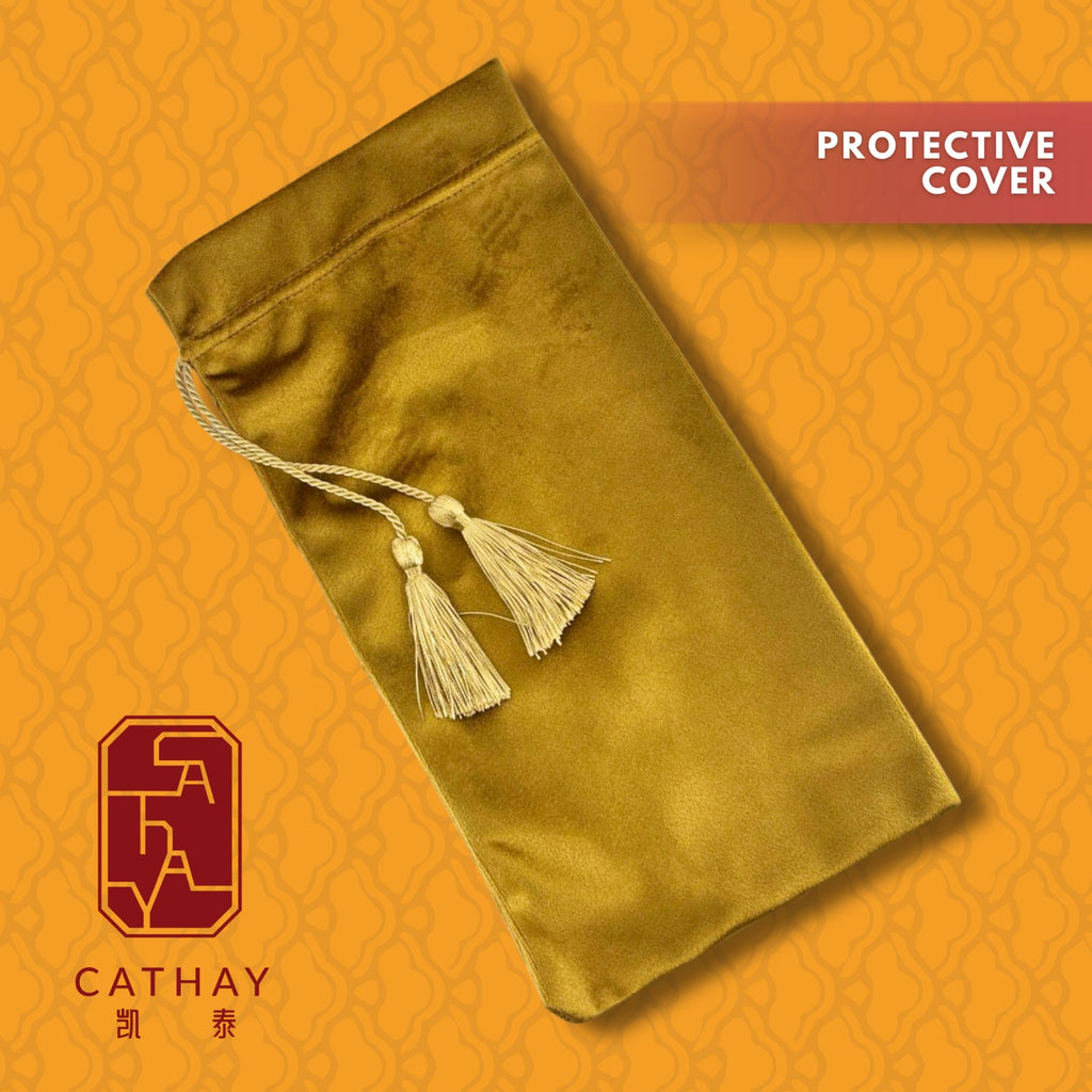 Hand-made Silk Pen Pouch - in Echoed Time 撫今追昔